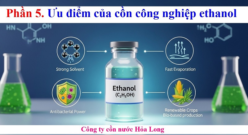 Cồn Công Nghiệp Ethanol Là Gì? Ứng Dụng, Phân Loại Và Lưu Ý Khi Sử Dụng